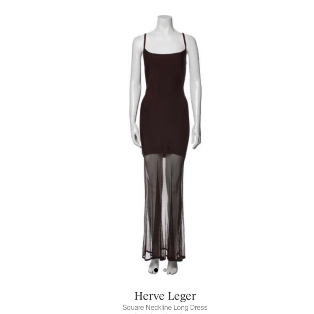Herve leger bandage maxi dress